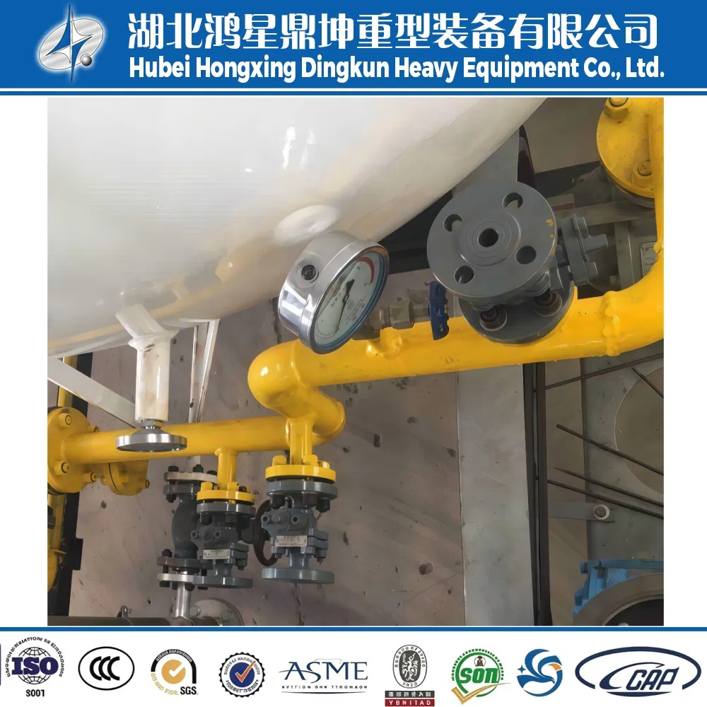 30 Tons Skid-Mounted Portable LPG Fuel Station Integrated Industrial Refueling Unit