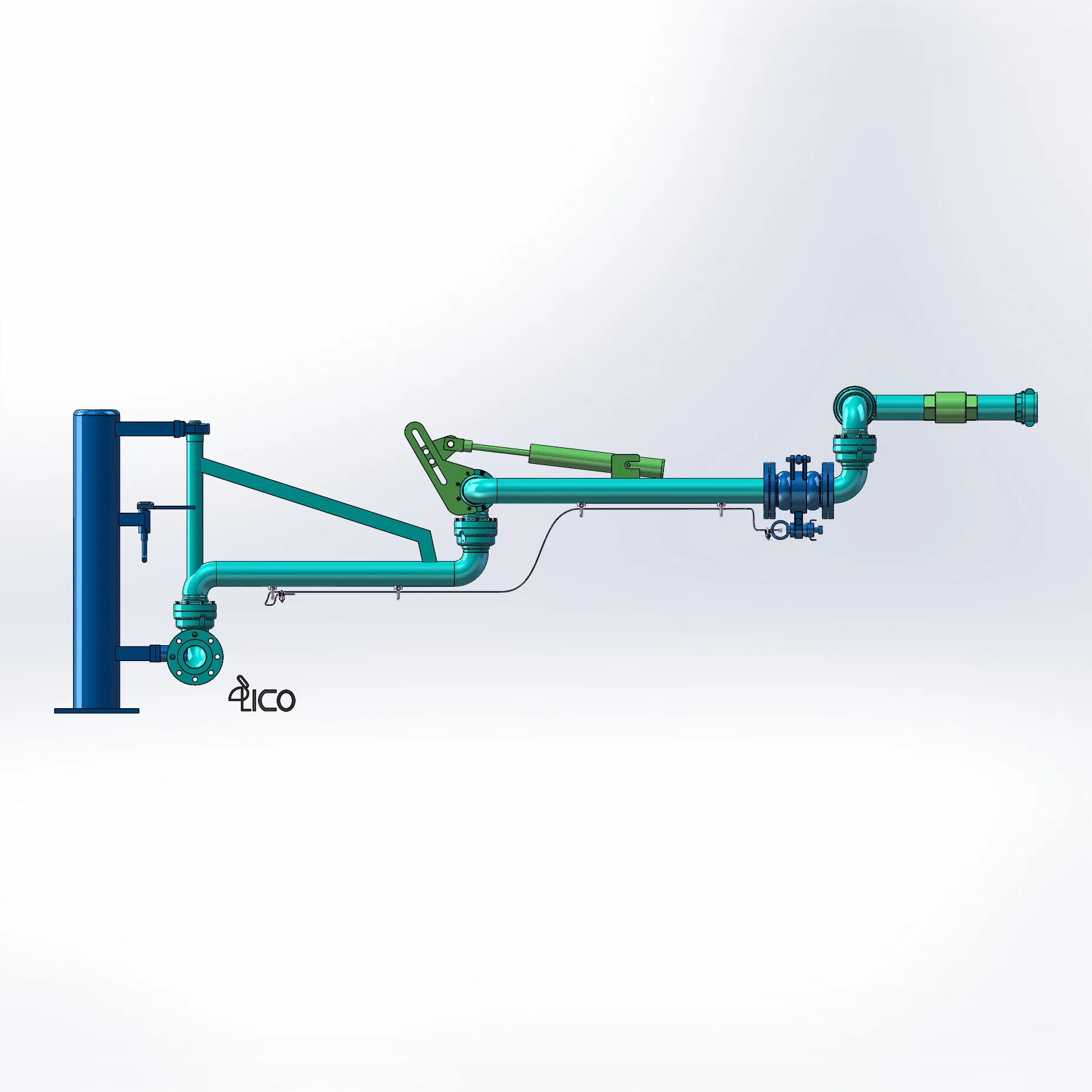 Loading Arm Al2503 for Ultra-Low Temperature Liquids