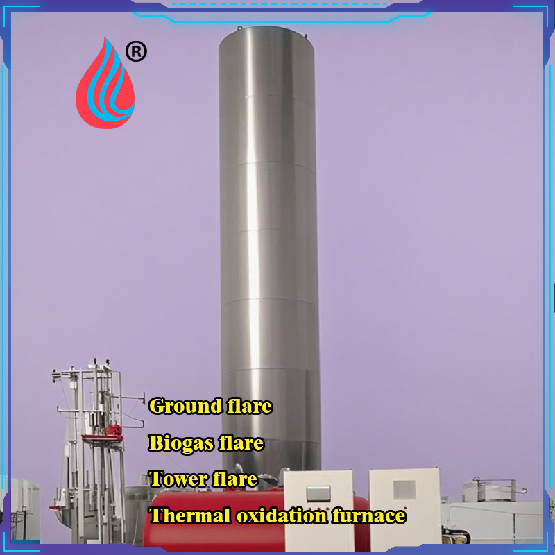 Skid Mounted Flares Used Chemical Industry Emergency Emission in Case of Accidents