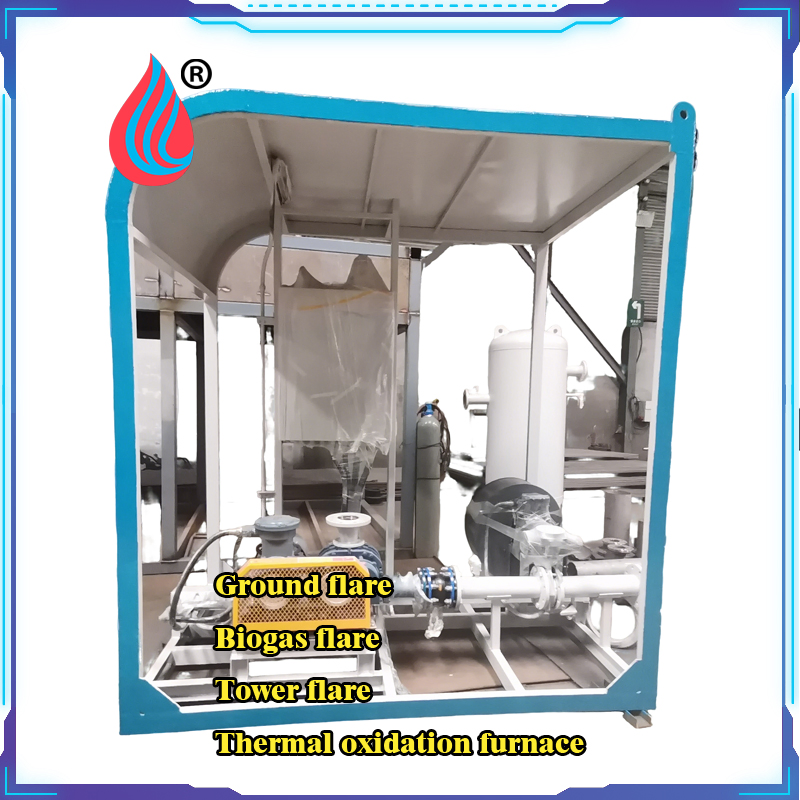 Small Burner Skid, Compatible with Industrial Equipment, Easy to Install, Highly Mobile.