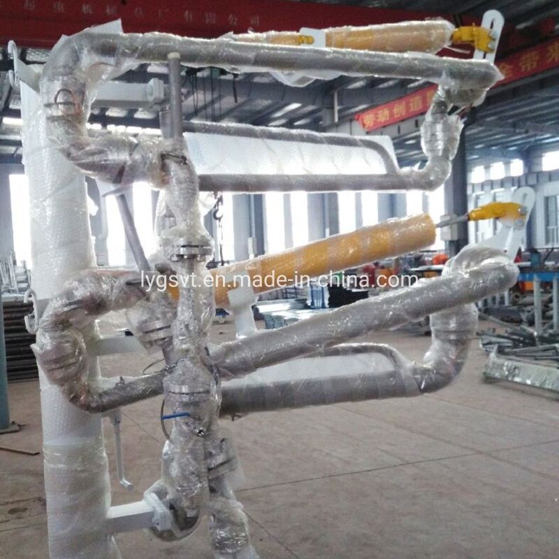 LPG Propane Butane Ammonia Chemicals Truck Tanker Bottom Loading Arm