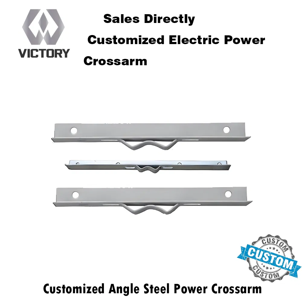 Hot-DIP Galvanized Angle Steel Power Cross Arm for High-Voltage Lines