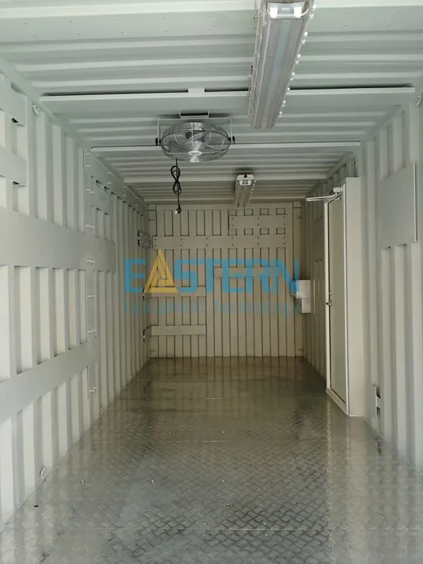 Container interior view