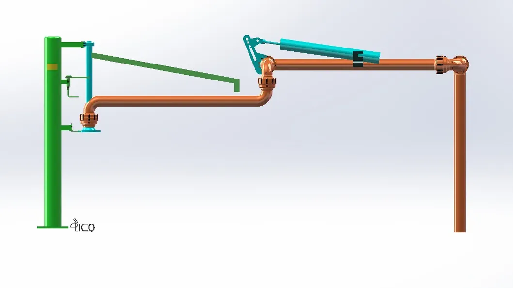 Chemical Loading Arm Al1503 Structure