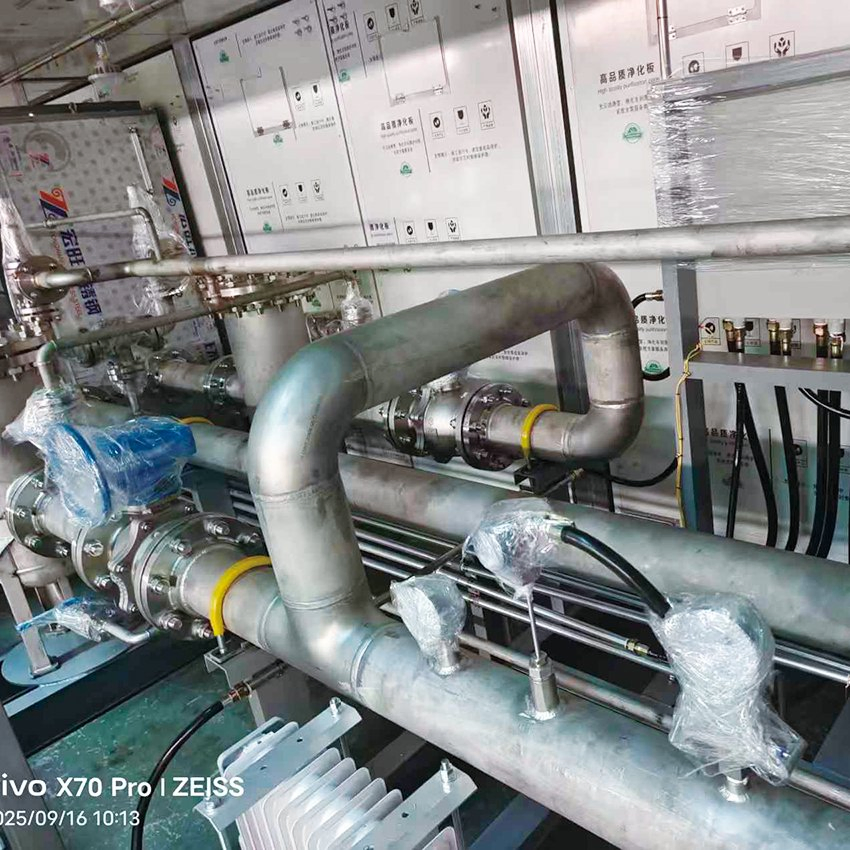 High Capacity CNG Pressure Reducing Station Skid-Mounted for NGV &amp; City Gas