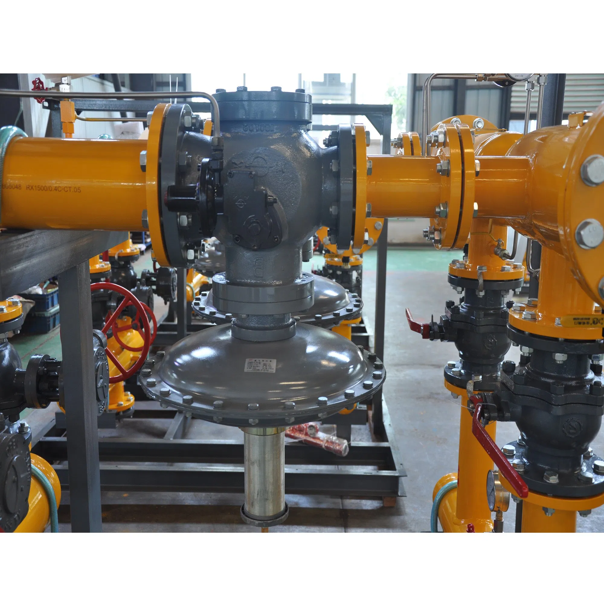 Pressure Regulating Metering Skid for CNG Compressor Station