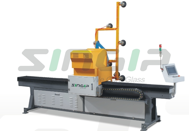 Robotic Arm Robot Lifting Glass Hoist Vacuum Lifter Pneumatic Pick Place Arm for Glass Production Line