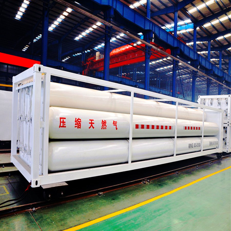 Hydrogen Tube Skid with High Pressure Gas Storage Bundle for H2 Transportation