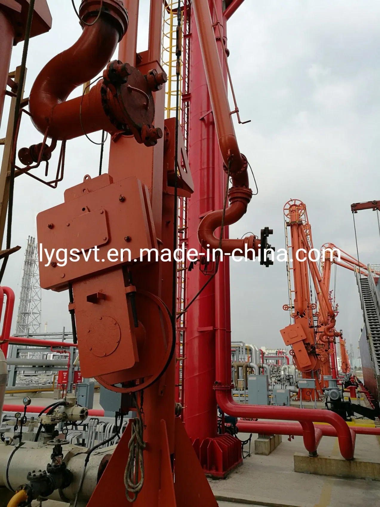 Electro-Hydraulic LPG LNG Marine Loading Unloading Arm for Chemicals