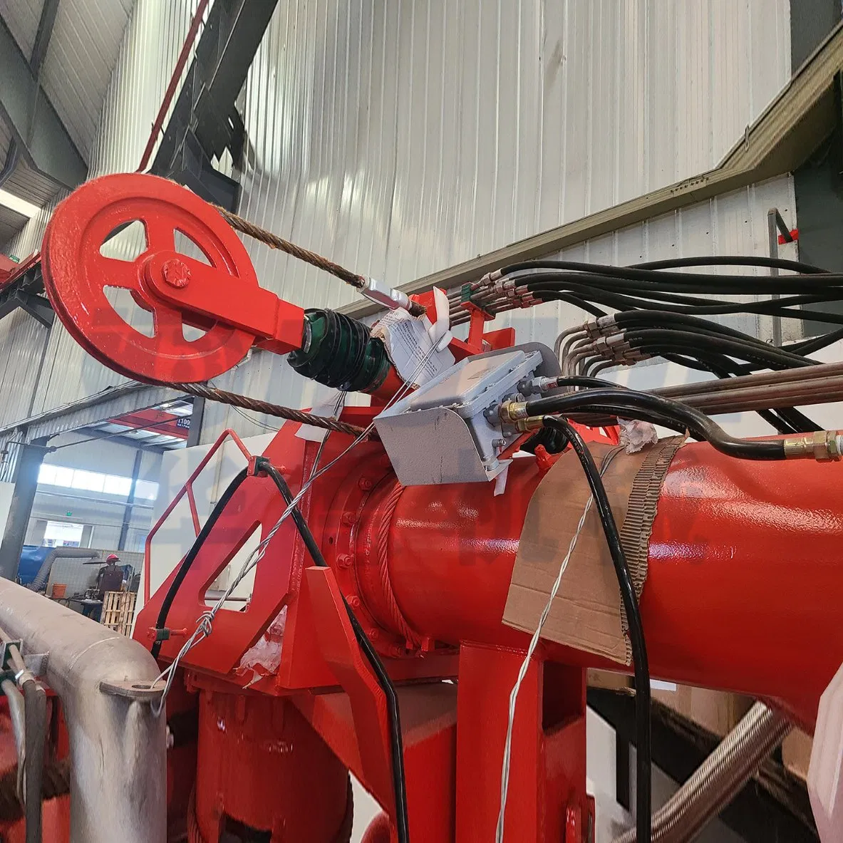 High Lifting Height High-Pressure Equipment Single-Arm Low-Temperature Marine Loading Arm (Hydraulic Operation) with Swivel Joint