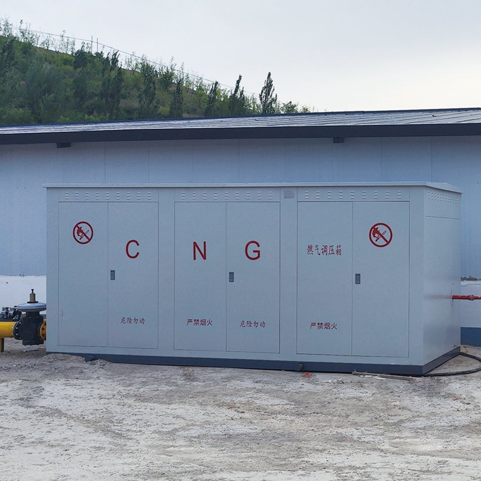 CNG Pressure Regulating and Metering Skid (PRMS)