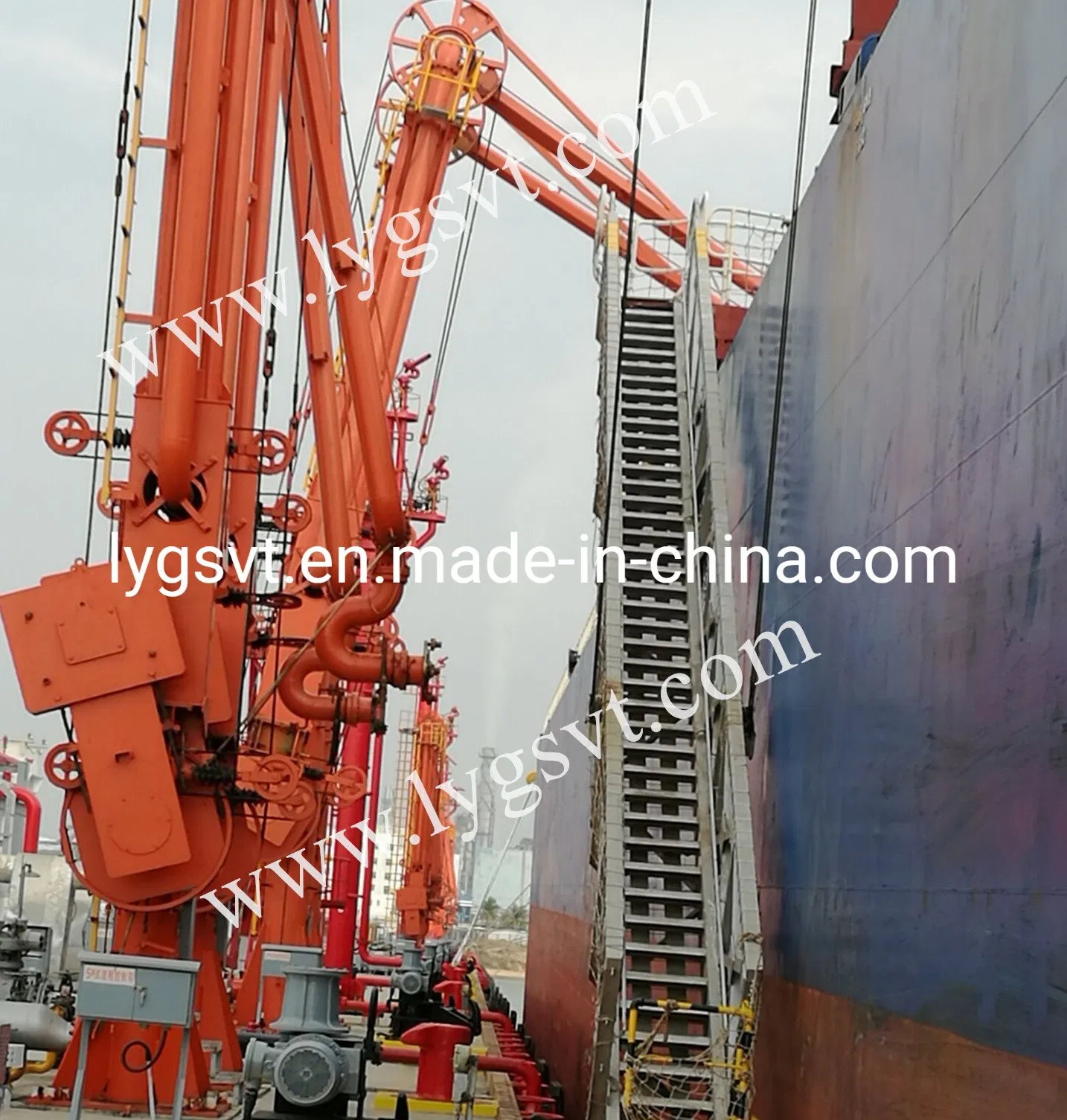 Electro-Hydraulic LPG LNG Marine Loading Unloading Arm for Chemicals