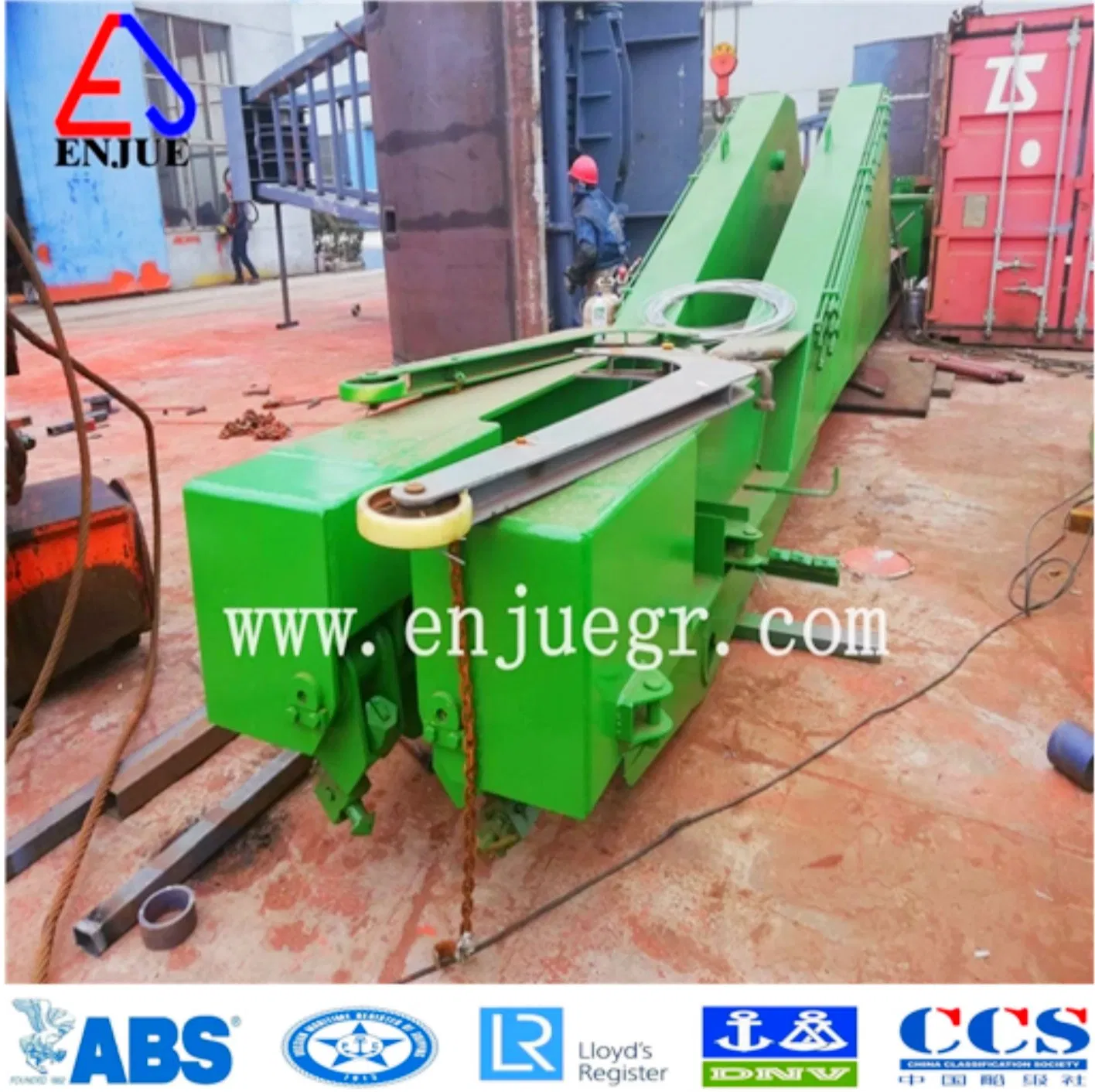 20 40 Foot Double Lane Container Tilter Container Tipping Machine Container Loading and Unloading with Remote Control System for Loading and Unloading