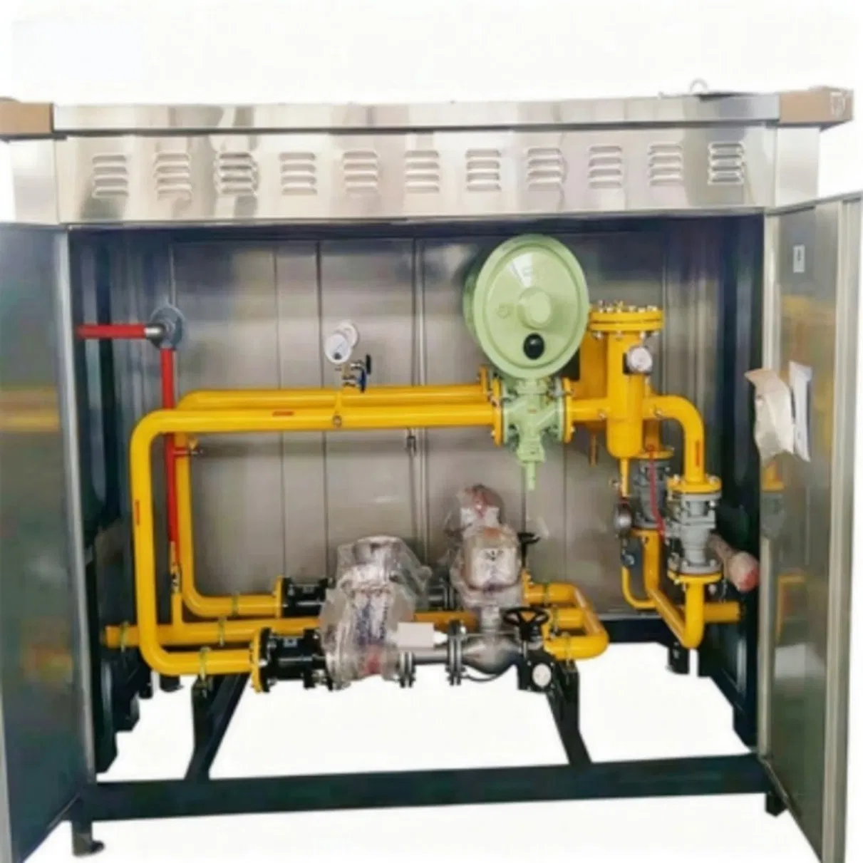 CNG Pressure Regulation Skid for Industrial Fuel Use