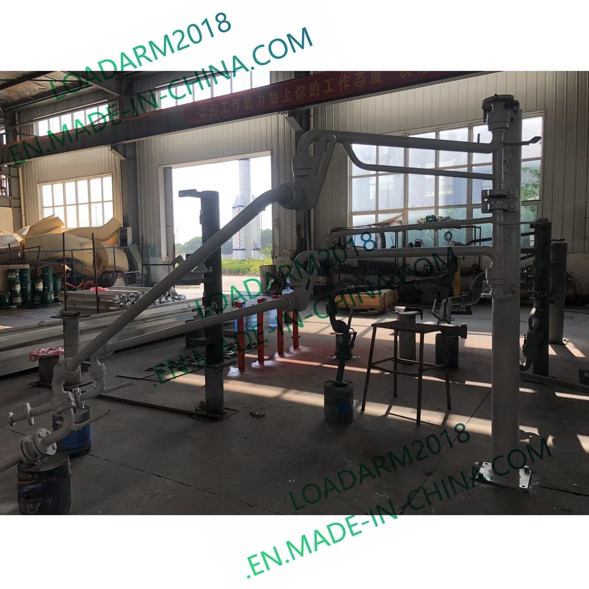 on Truck Loading Gantry ISO9001 LPG Top and Bottom Loading Arm