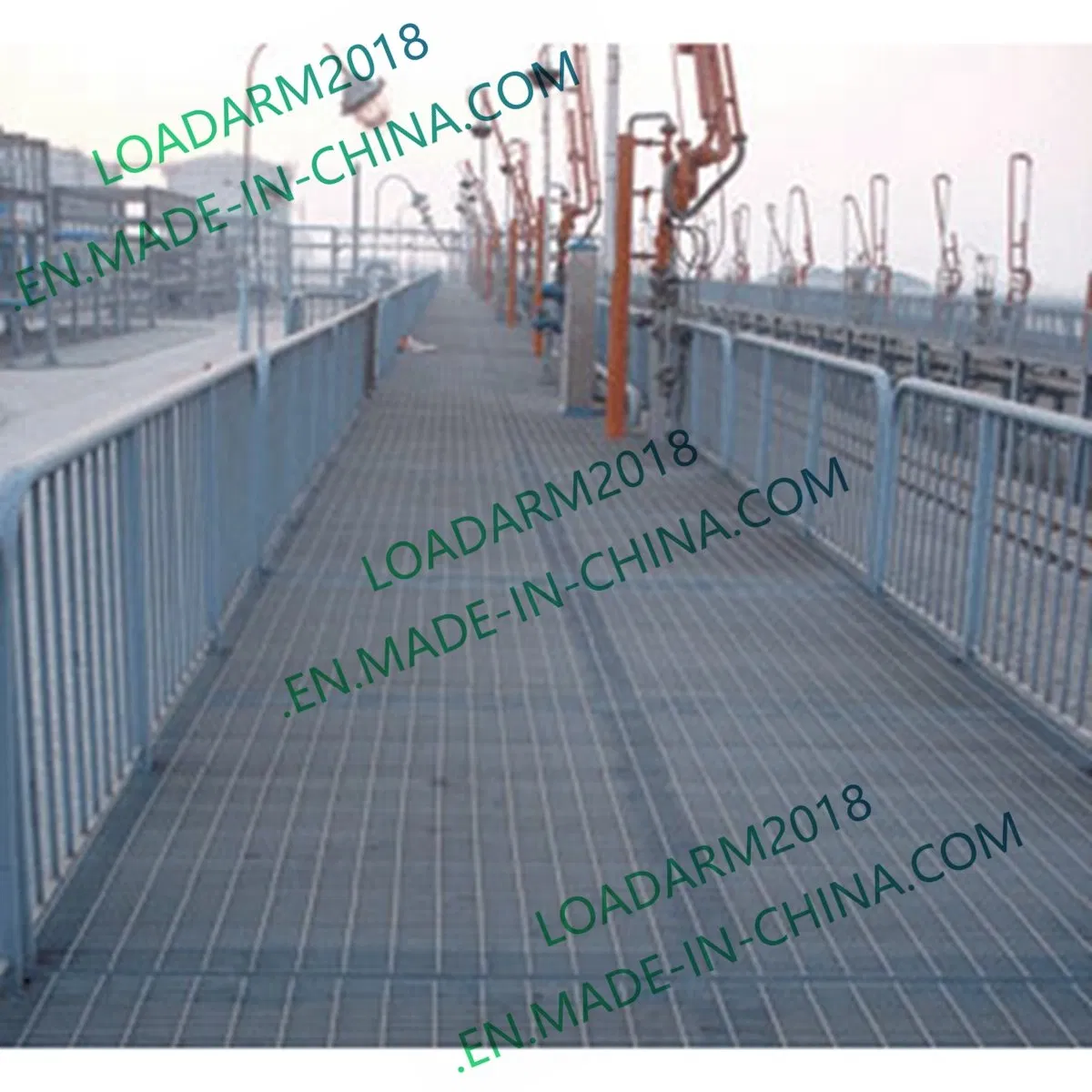 Crude Oil Truck Loading Arm Manufacturer with Loading Skid