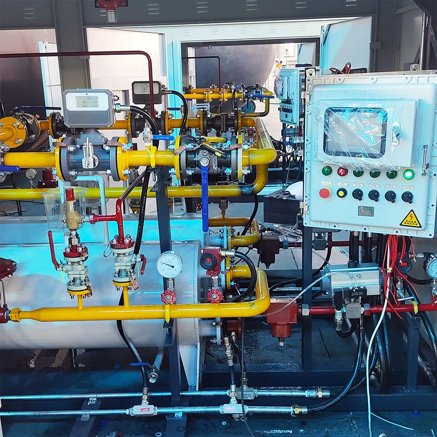 Pressure Regulating and Metering Pressure Reduction Skid for High Pressure Equipment