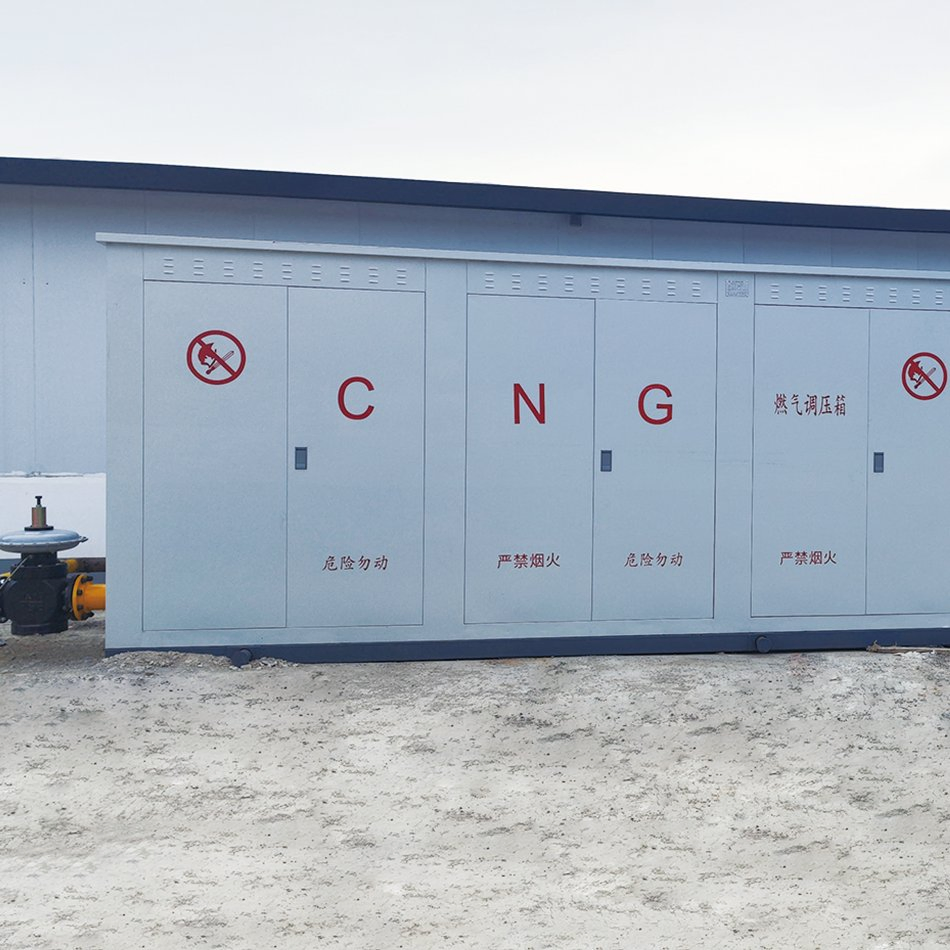CNG Pressure Regulating and Metering Skid (PRMS)