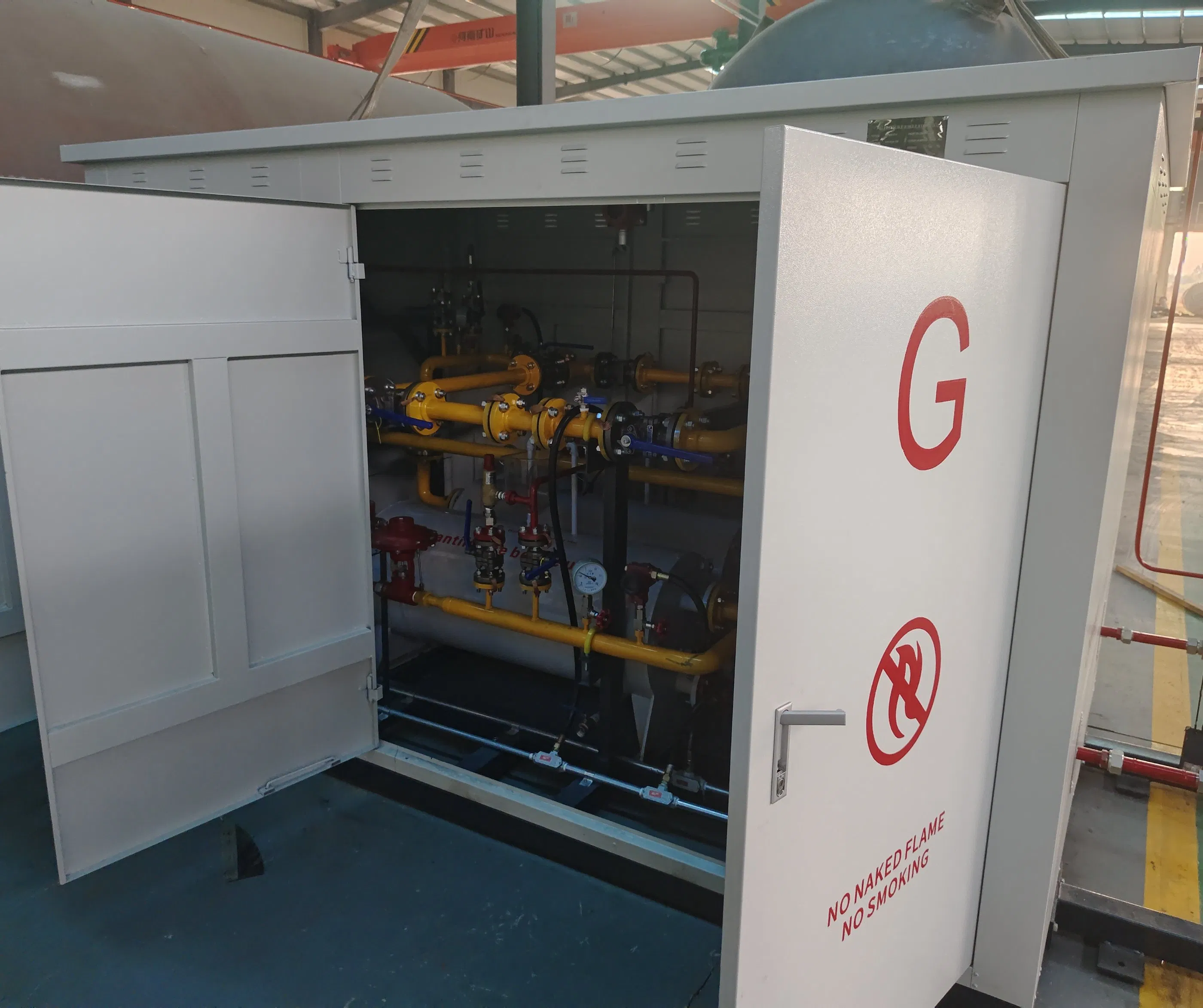 4000scm 2000scm Kimary or Fisher Regulator CNG Prms Pressure Regulating and Metering System Skid Pru for CNG Station