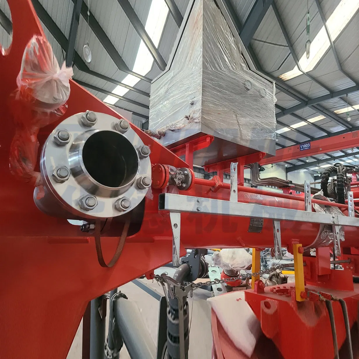 Large Telescopic Range High-Pressure Equipment Single-Arm Low-Temperature Marine Loading Arm (Hydraulic Operation) with Swivel Joint