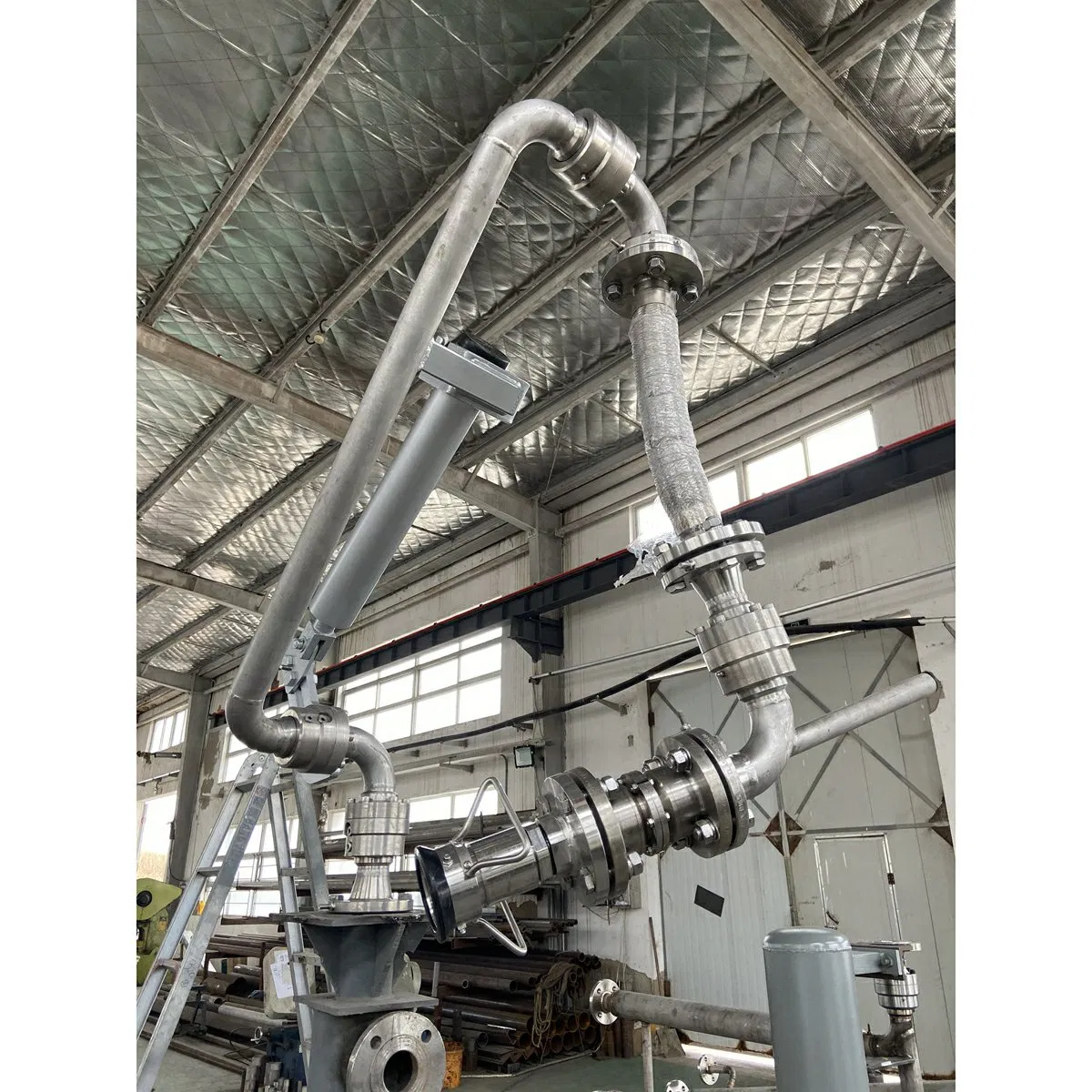 Top Loading and Unloading Arm for Railway Tanks and Road Tankers