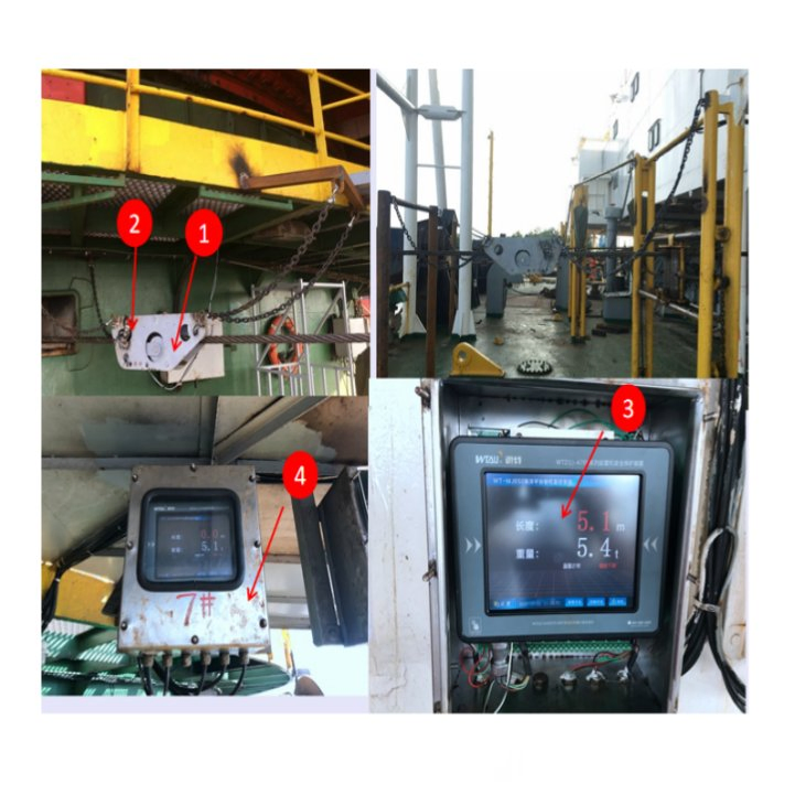 Anchor Winch Safety Device Winch Loading System with Highly Accurate Measurement
