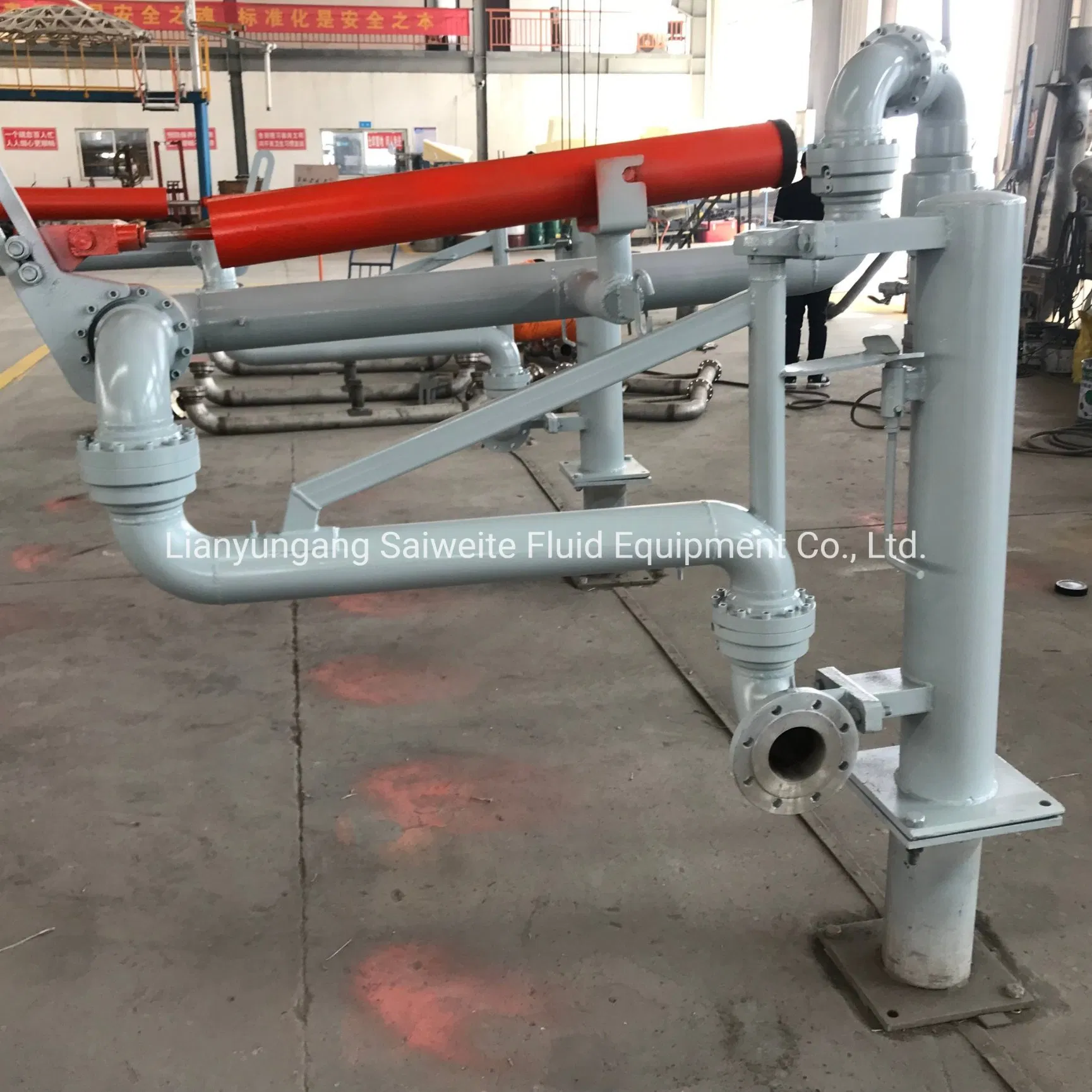 Petroleum Chemicals Truck Tanker Bottom Loading Unloading Arm