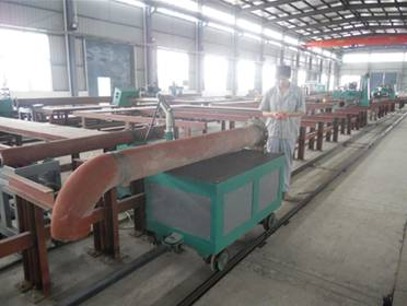 Pipe Prefabrication Light Rail Conveying System