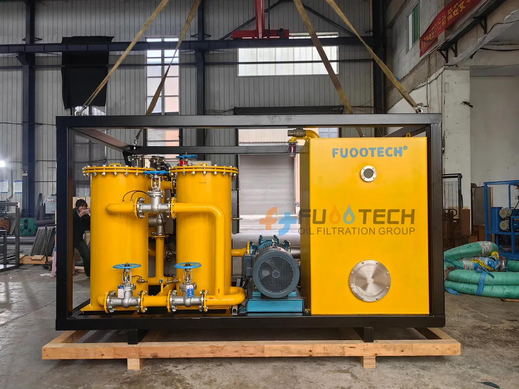 Oil Flushing Skid Operation