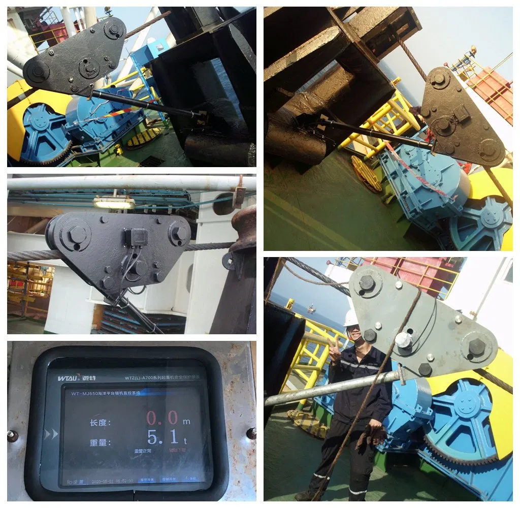 Advanced Anchor Winch Monitoring System for Cables and Chains