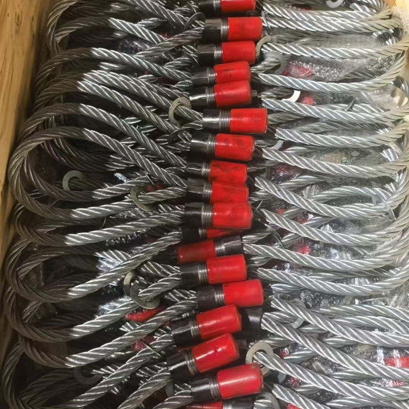 Strong Lifting Systems Precast Concrete CE Electro-Galvanized 2.5t M24 Lifting Loop with Thread