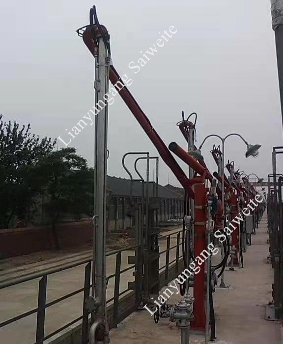 Top Loading Unloading Arm for Rail Tanker with Submersible Pump
