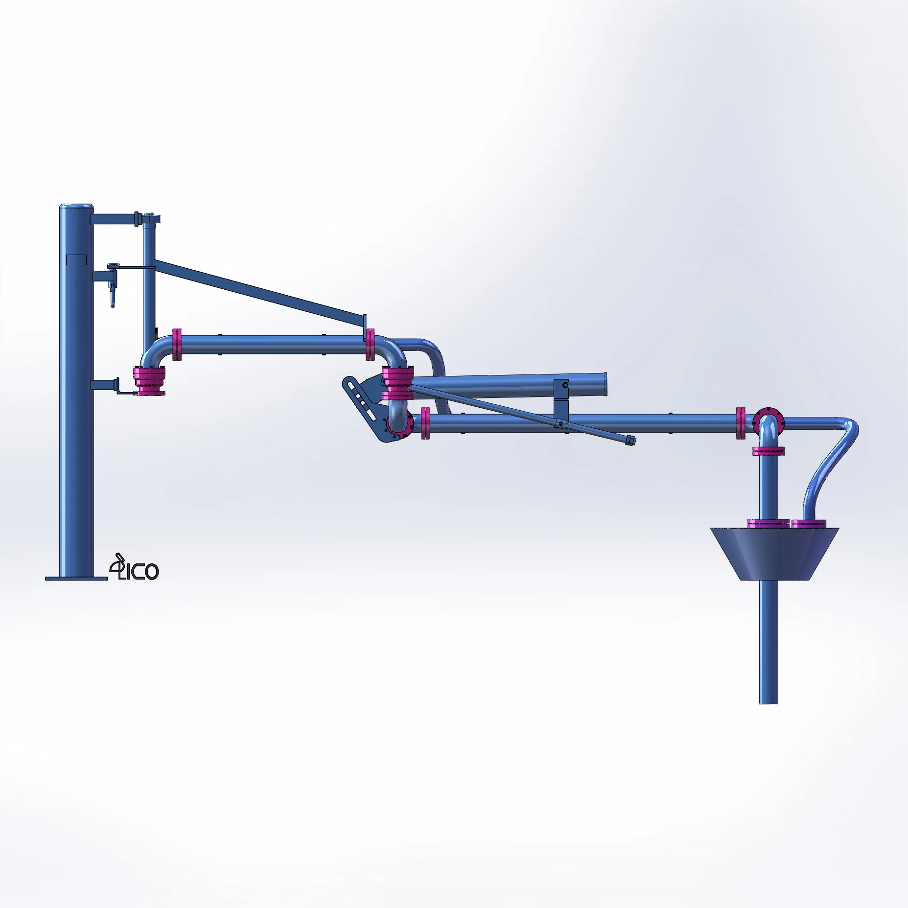 Arm Al1412 for Liquefied Petroleum Gas Loading and Unloading
