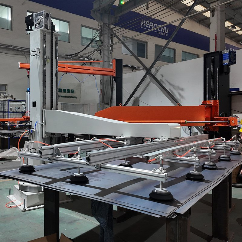 Labor Saving Robotic Arm for Automated Sheet Loading and Transport