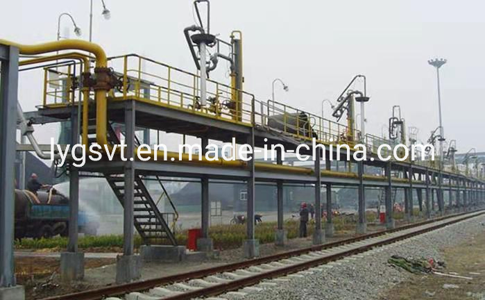 Closed Top Loading Arm with Gas Return Vapor Return Pipe