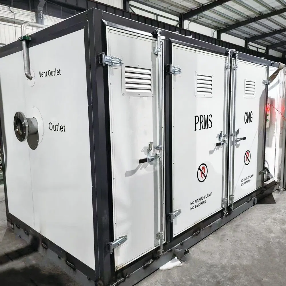 Natural Gas Pressure Regulating and Metering Station Prms Skid for City Gate and Pipeline Distribution