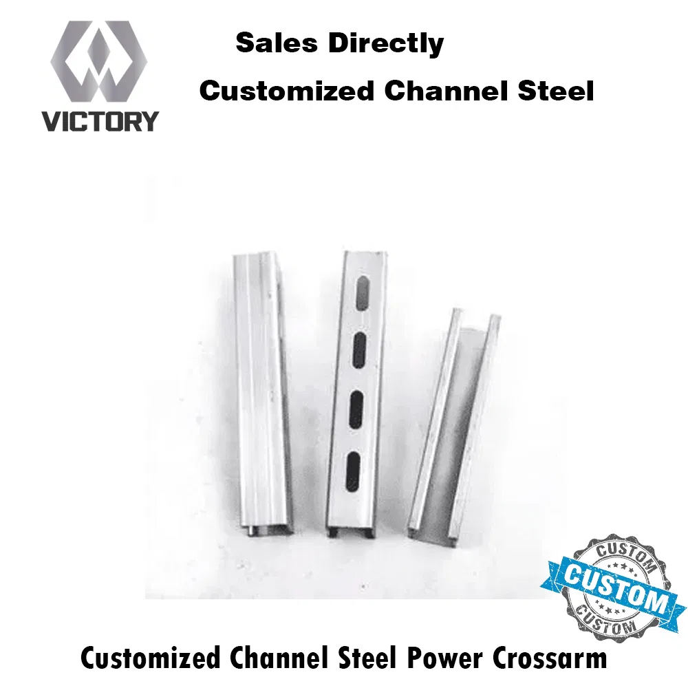 Premium Carbon Steel Channel Cross Arm for Electric Grids