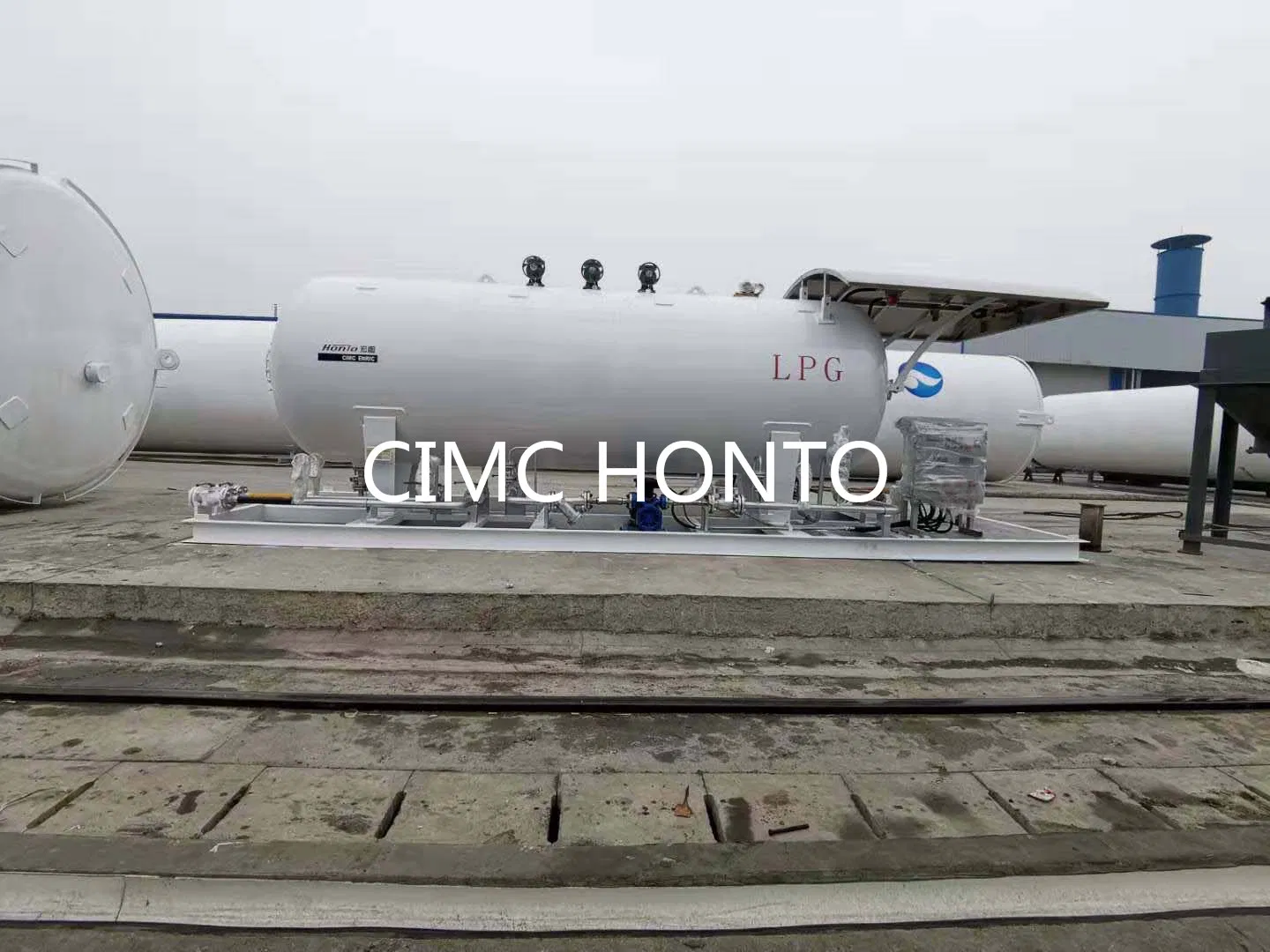 Cimc Honto High Quality LPG Mobile Tank Filling Skid