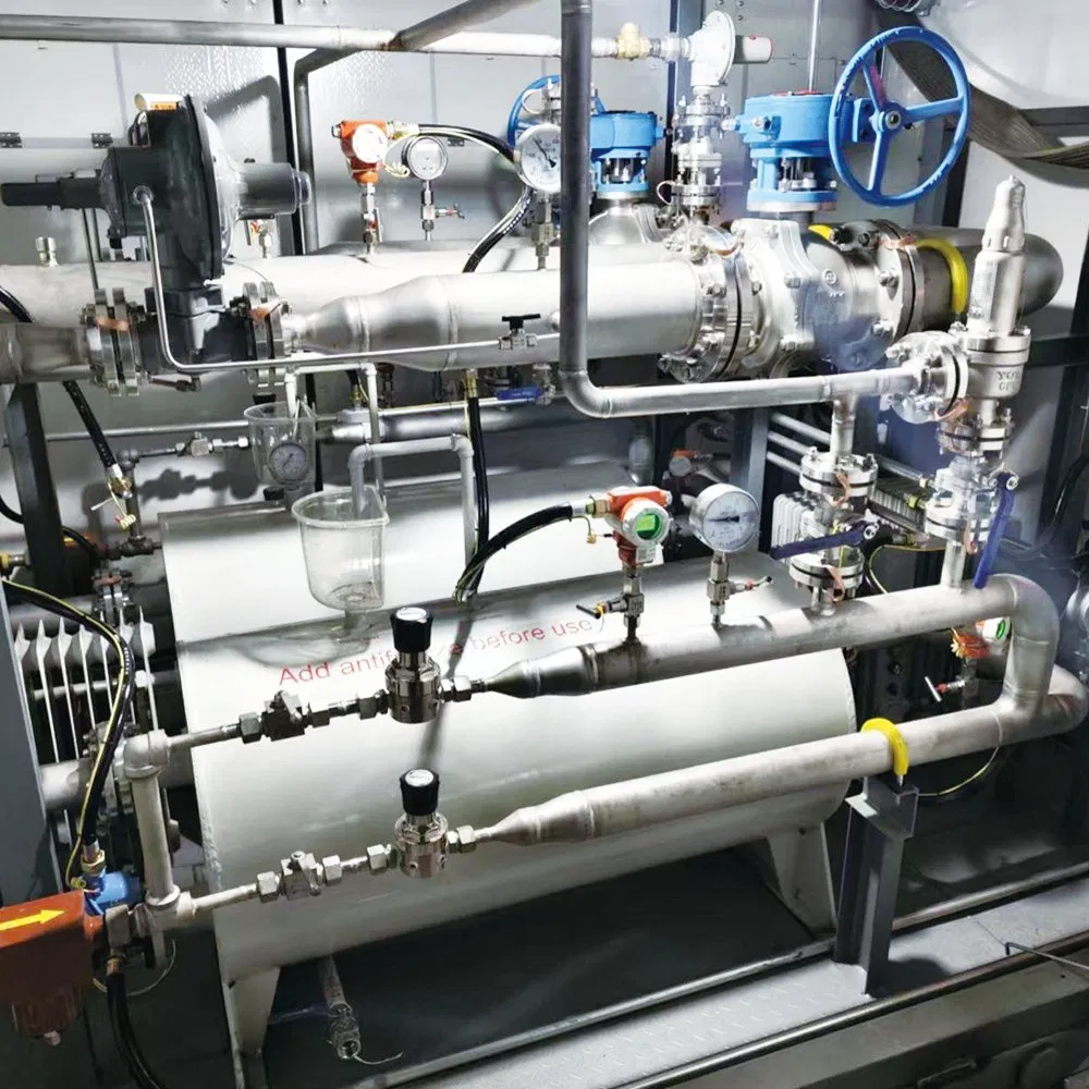 Natural Gas Pressure Regulating and Metering Station Prms Skid for City Gate and Pipeline Distribution