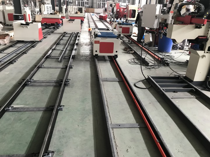 Heavy Duty Pipe Transportation Light Rail System