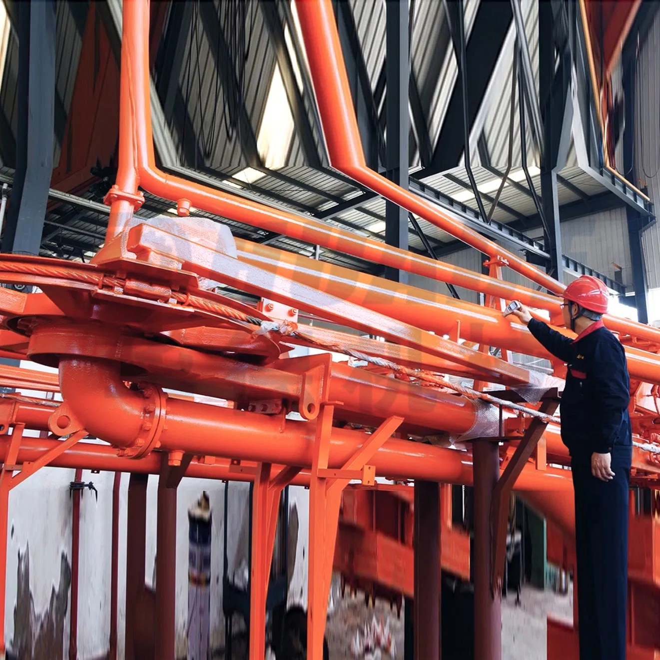 Good Corrosion Resistance High-Pressure Equipment Single-Arm Low-Temperature LNG Marine Loading Arm with Swivel Joint