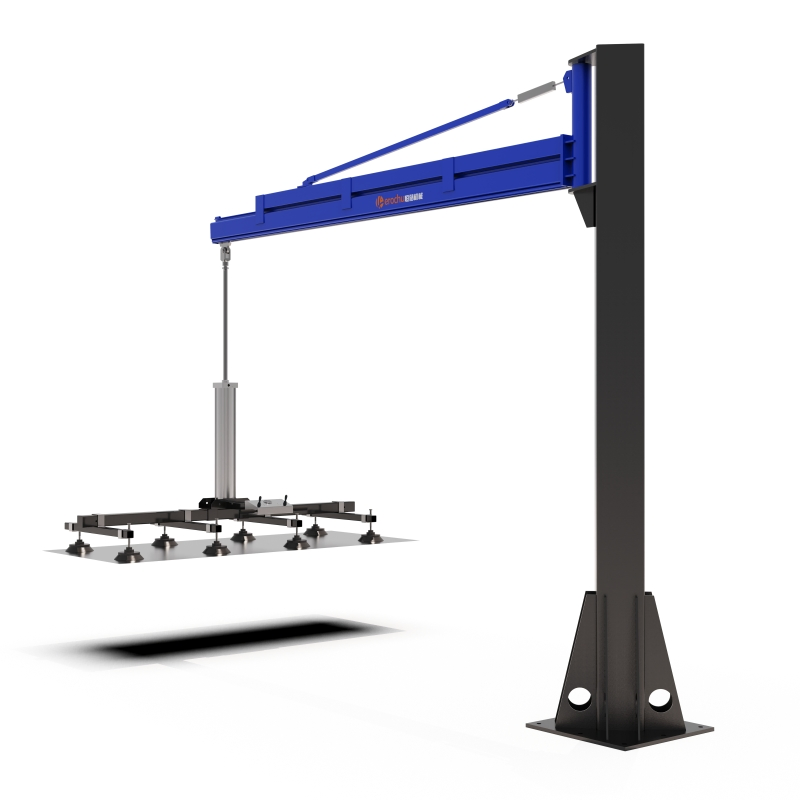 Heavy-Duty Automated Cantilever Arm with Pneumatic Loading System
