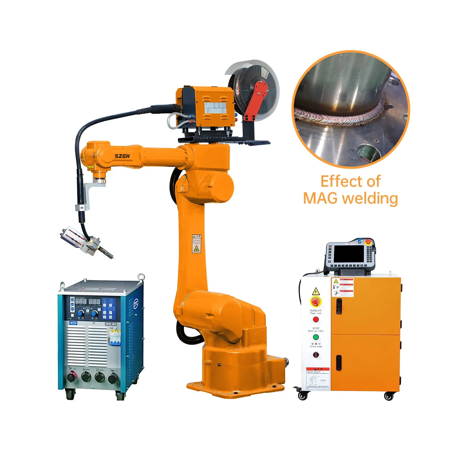 2026 New Design Factory Directly Automatic Equipment 6 Axis Industrial Welding Robot Arm
