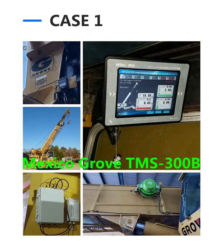 Wtau Load Moment Indicator (LMI) Crane Control System Safety