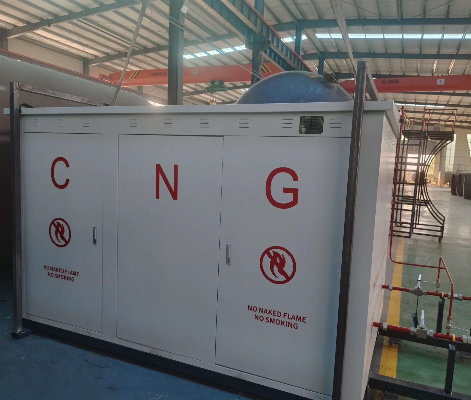 4000scm 2000scm Kimary or Fisher Regulator CNG Prms Pressure Regulating and Metering System Skid Pru for CNG Station