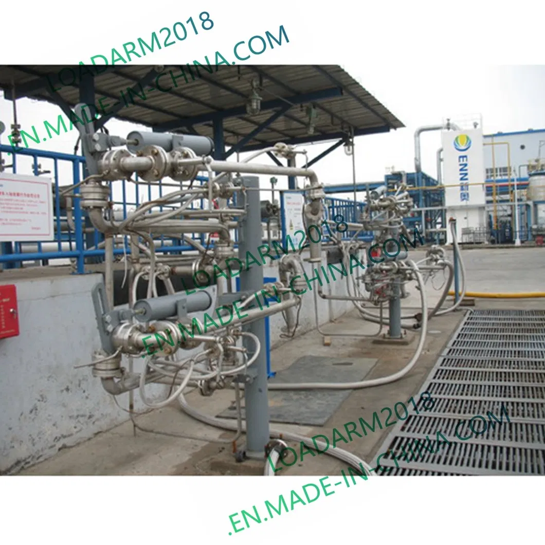 Loading arm on site installation