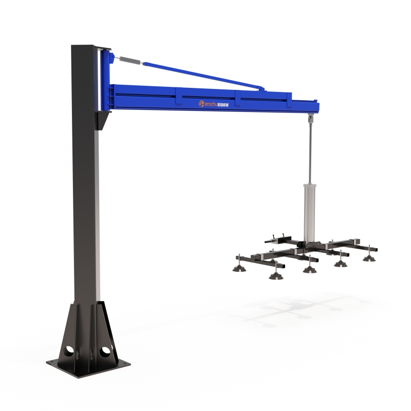 Heavy-Duty Automated Cantilever Arm with Pneumatic Loading System