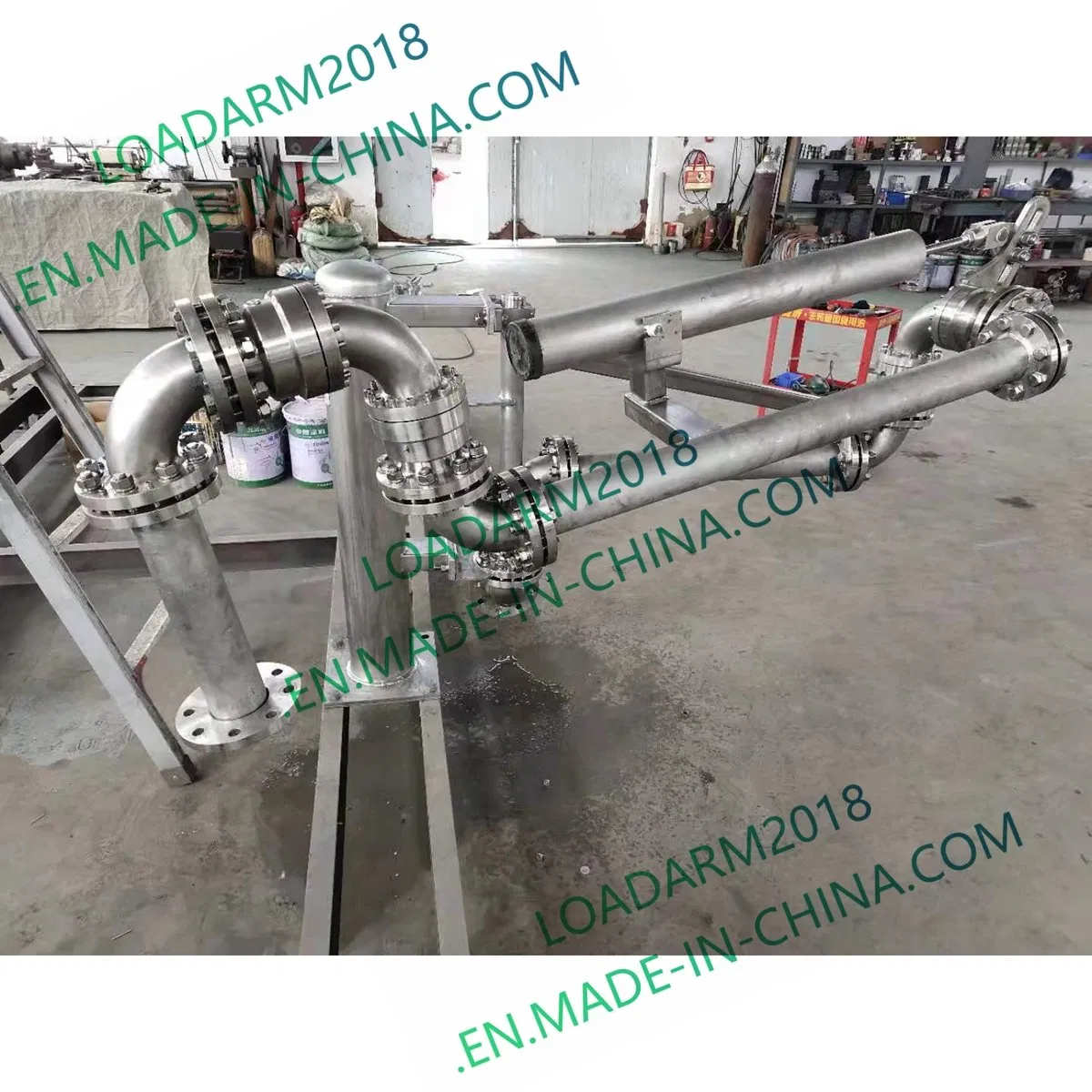 on Truck Loading Gantry ISO9001 LPG Top and Bottom Loading Arm