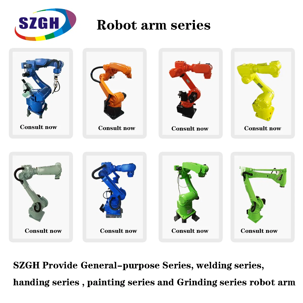 Szgh High Quality Welding Manipulator Industrial Robot TIG MIG Mag Robot Arm Mobile Robot with CE Gss