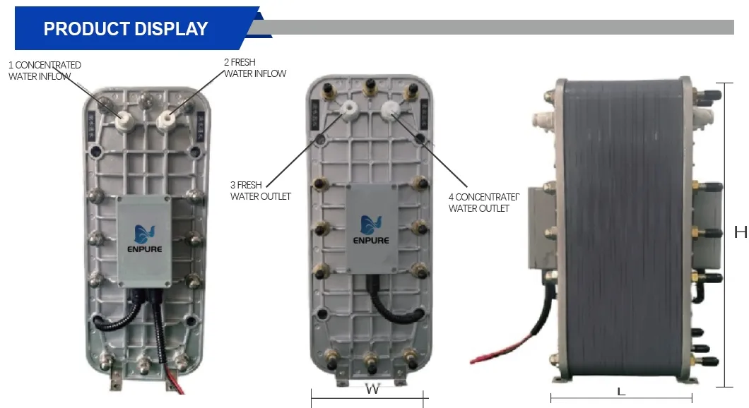 Water Treatment EDI Skid